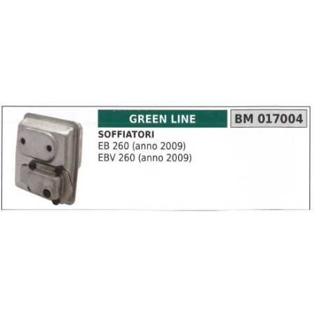 GREEN LINE silencieux souffleur EB 260 année 2009 EBV 260 année 2009 017004 | NewgardenParts.com
