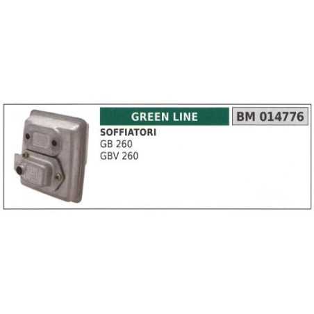 GREEN LINE silencieux soufflant GBV 260 014776 | NewgardenParts.com