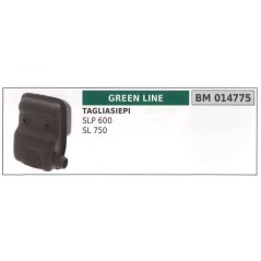 GREEN LINE muffler SLP 600 SL 750 muffler 014775 | NewgardenParts.com
