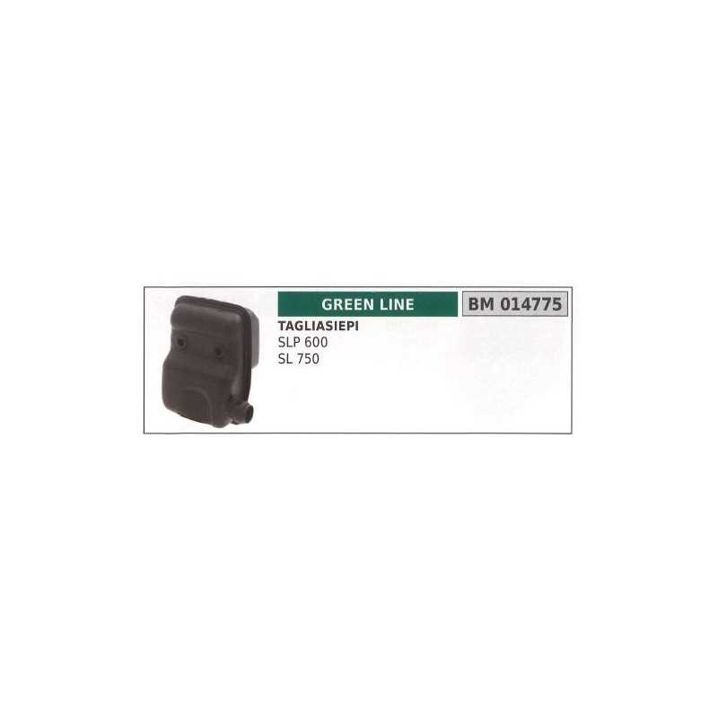 GREEN LINE muffler SLP 600 SL 750 muffler 014775