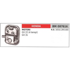 HONDA muffler brushcutter GX 22 31 007616