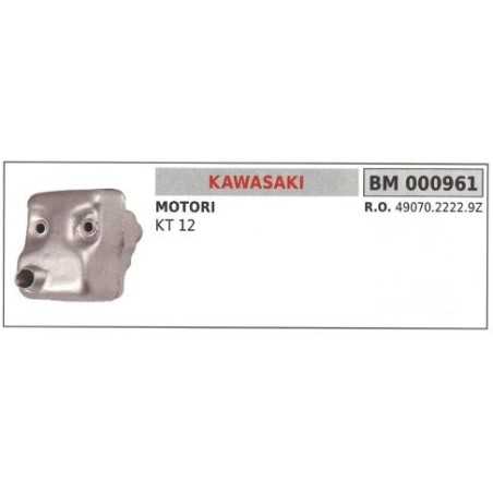 Silencieux KAWASAKI débroussailleuse KT 12 000961 | NewgardenParts.com