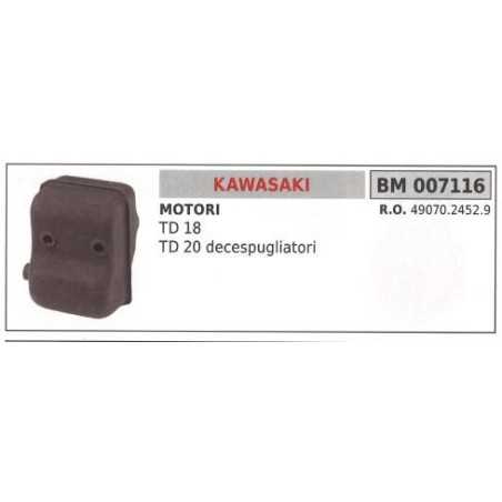 Desbrozadora de silenciador KAWASAKI TD 18 20 007116 | NewgardenParts.com