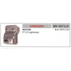 KAWASAKI muffler hedge trimmer TF 22 007119 | NewgardenParts.com