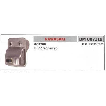 KAWASAKI silencieux taille-haie TF 22 007119 | NewgardenParts.com
