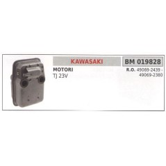 KAWASAKI muffler cutterspeed TJ 23V 019828 | NewgardenParts.com