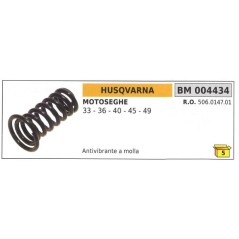 Antivibrante a molla HUSQVARNA motosega 33 36 40 45 49 004434 | NewgardenParts.com