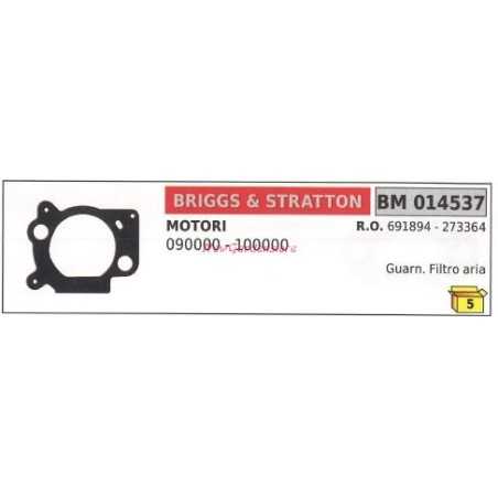 Luftfilterdichtung B&S Rasenmäher 090000 100000 014537 | NewgardenParts.com