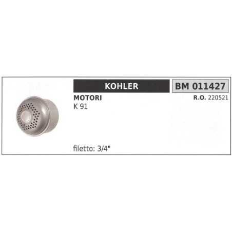 KOHLER Motorhacken-Schalldämpfer K 91 011427 | NewgardenParts.com