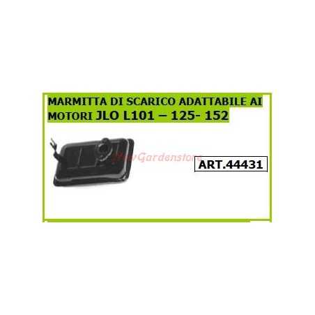 Silenciador LOMBARDINI para motocultor rotativo LA 400/490 9603 | NewgardenParts.com