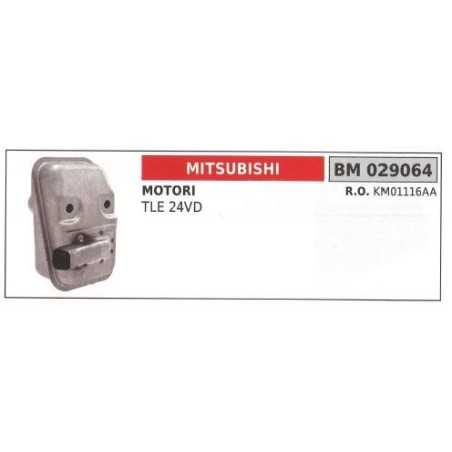 MITSUBISHI muffler muffler TLE 24VD 029064 | NewgardenParts.com