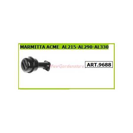 Silenciador de escape para motocultor ACME AL215 290 330 9688 | NewgardenParts.com