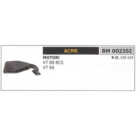 Exhaust for ACME chain saw engine model VT 88 VT 94 BCS 002202 526-104 | NewgardenParts.com