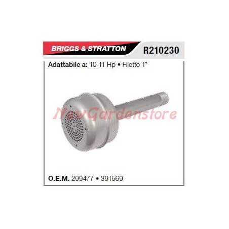 B&S Schalldämpfer Schalldämpfer Rasenmäher Mäher 10-11 PS R210230 | NewgardenParts.com