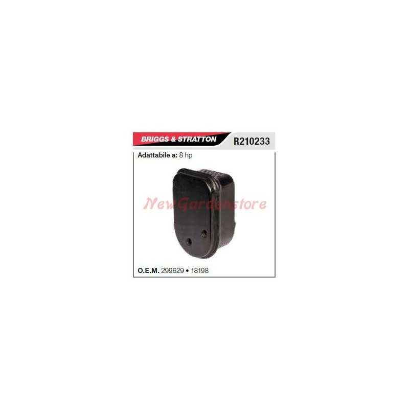 B&S Schalldämpfer-Schalldämpfer-Rasenmäher, 8 PS, horizontal R210233