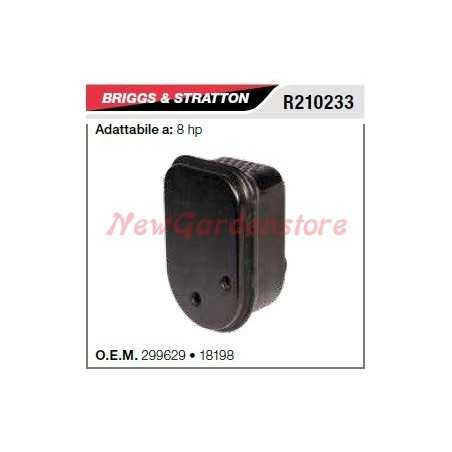 B&S Schalldämpfer-Schalldämpfer-Rasenmäher, 8 PS, horizontal R210233 | NewgardenParts.com