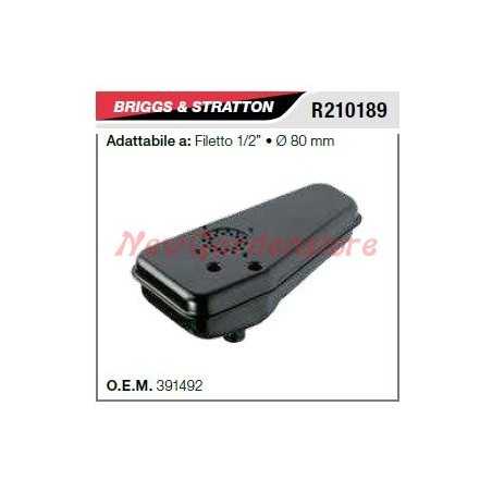 B&S Schalldämpfer-Schalldämpfer für Rasenmäher, Gewinde 1/2" R210189 | NewgardenParts.com