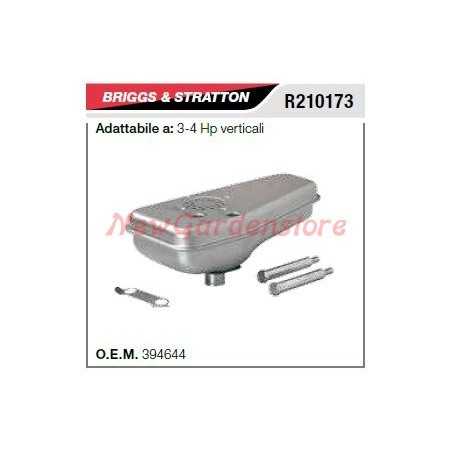 B&S Schalldämpfer-Schalldämpfer Rasenmäher QUANTUM 3.5 4 PS R210173 | NewgardenParts.com
