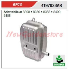 Marmitta silenziatore EFCO motosega 8300 8350 8355 8400 8405 4197033AR | NewgardenParts.com