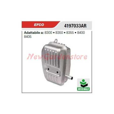 Marmitta silenziatore EFCO motosega 8300 8350 8355 8400 8405 4197033AR | NewgardenParts.com