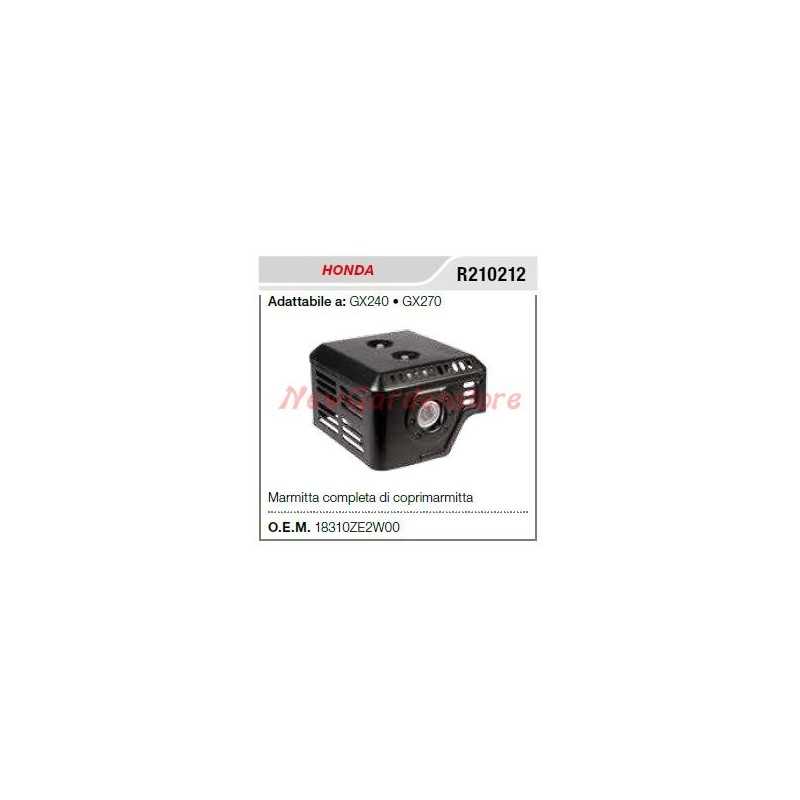 Marmitta silenziatore HONDA motocoltivatore GX 240 270 R210212