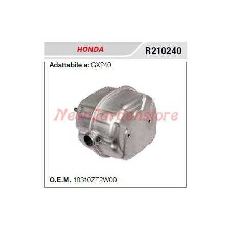 HONDA muffler muffler motor cultivator GX 240 R210240 | NewgardenParts.com