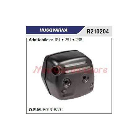 HUSQVARNA - Silencieux pour tronçonneuse 181 281 288 R210204 | NewgardenParts.com