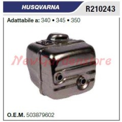 HUSQVARNA chainsaw muffler silencer 340 345 350 R210243 | NewgardenParts.com