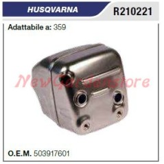 HUSQVARNA muffler muffler chainsaw 359 R210221 | NewgardenParts.com