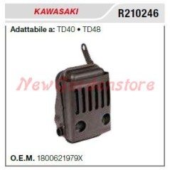 Silenciador KAWASAKI cortasetos TD40 48 R210246 | NewgardenParts.com