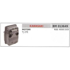 Marmitta silenziatore KAWASAKI tagliasiepe TJ 27E 013649 49069-2429 | NewgardenParts.com