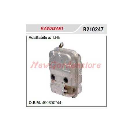 KAWASAKI muffler muffler muffler TJ45 R210247 for TJ45 hedge trimmer | NewgardenParts.com