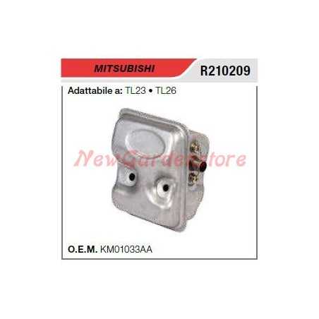 MITSUBISHI muffler muffler cutter TL23 26 R210209 | NewgardenParts.com