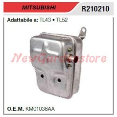 MITSUBISHI muffler muffler cutter TL43 52 R210210 | NewgardenParts.com