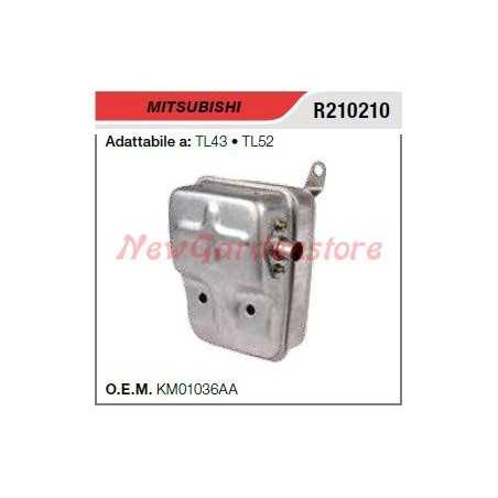 MITSUBISHI muffler muffler cutter TL43 52 R210210 | NewgardenParts.com