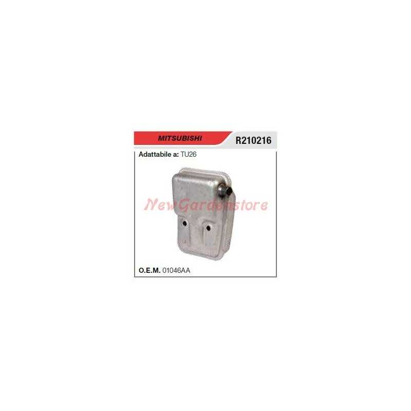 MITSUBISHI silenciador silenciador TU26 R210216 silenciador TU26 R210216