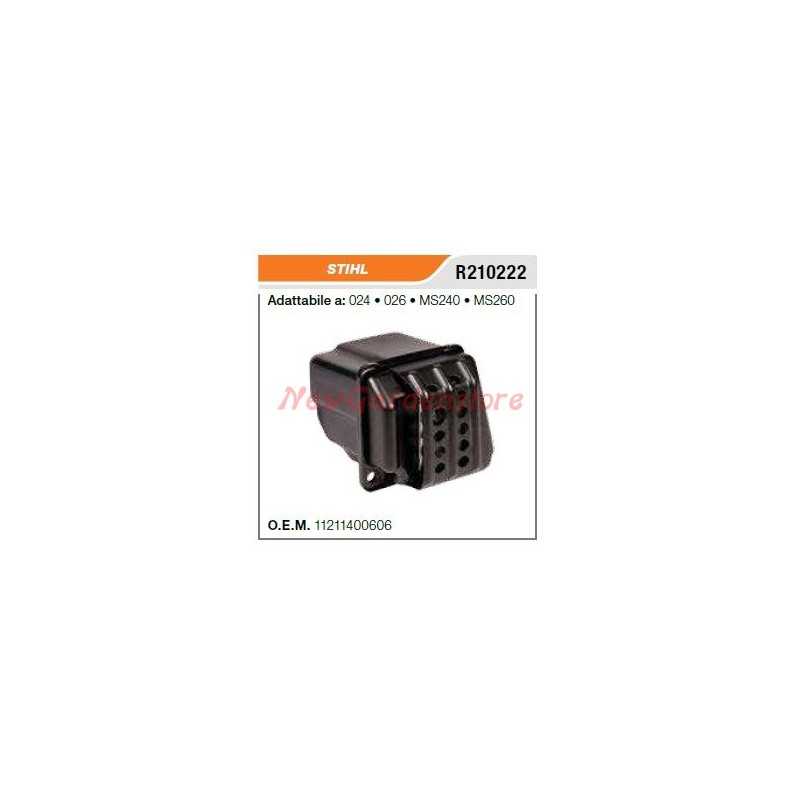 Marmitta silenziatore STIHL motosega 024 026 MS240 MS260 R210222