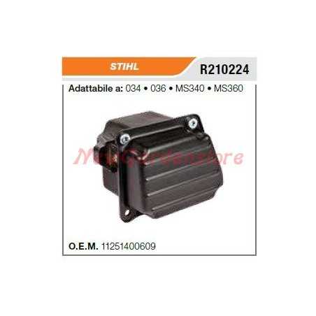 STIHL silencieux pour tronçonneuse 034 036 MS340 MS360 R210224 | NewgardenParts.com