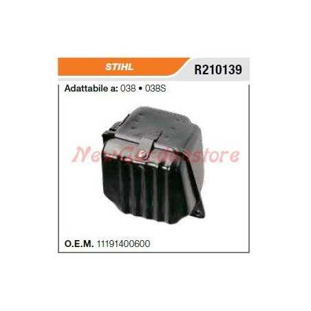 STIHL silencieux pour tronçonneuse 038 038S R210139 | NewgardenParts.com