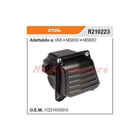 STIHL silencieux pour tronçonneuse 066 MS650 MS660 R210223 | NewgardenParts.com