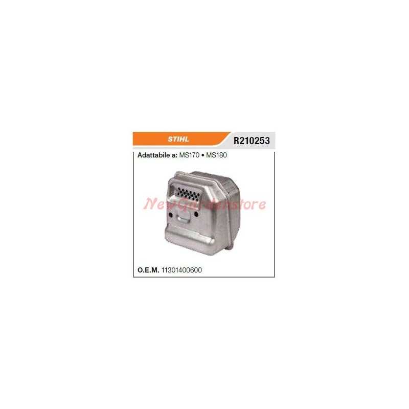 STIHL tronçonneuse MS170 180 R210253 silencieux d'échappement