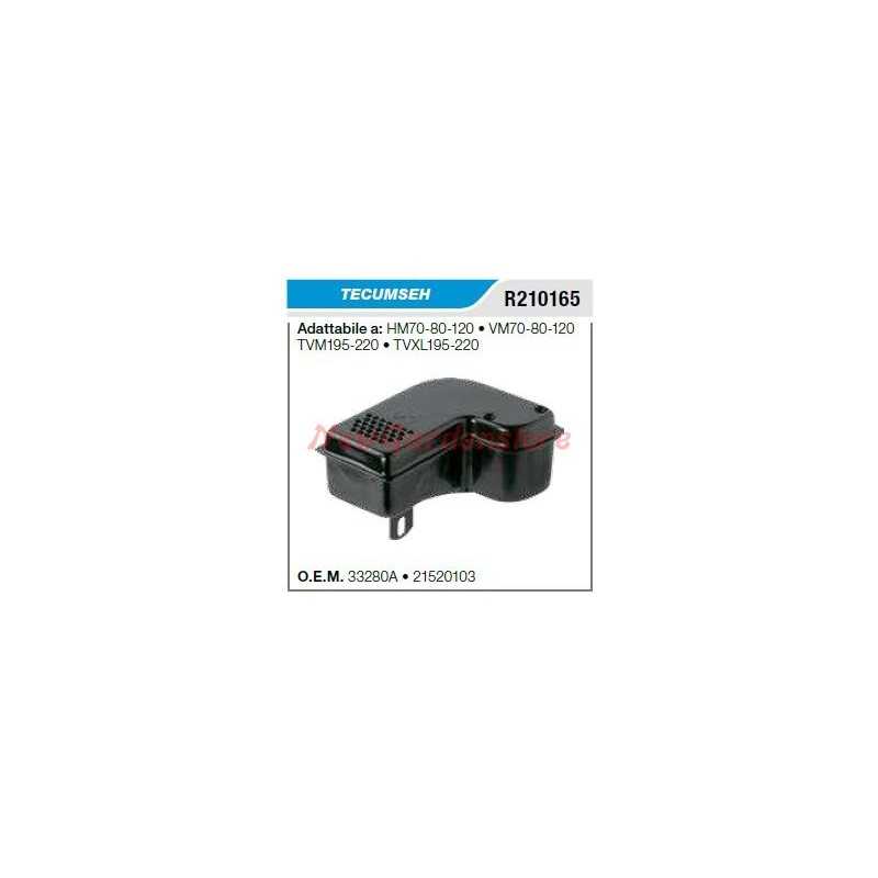 Marmitta silenziatore TECUMSEH tagliaerba tosaerba rasaerba HM70-80-120 R210165
