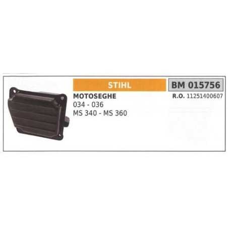 STIHL chainsaw muffler 034 036 MS 340 360 015756 | NewgardenParts.com