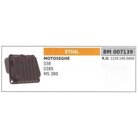 STIHL silencieux pour tronçonneuse 038 038S MS 380 007139 | NewgardenParts.com