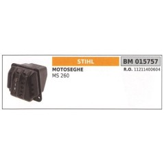 STIHL chainsaw MS 260 muffler 015757 | NewgardenParts.com