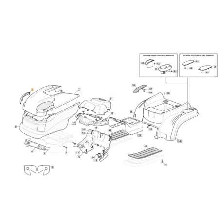 Scheinwerfermaske rechts für Rasentraktor ORIGINAL STIGA 325410901/0 | NewgardenParts.com