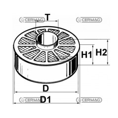 Auswechselbare Filtermasse für LOMBARDINI 5LD 625-3 Landmaschinenmotor | NewgardenParts.com