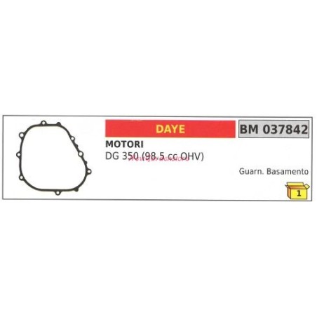 Guarnizione basamento DAYE tagliaerba rasaerba DG 350 037842 | NewgardenParts.com