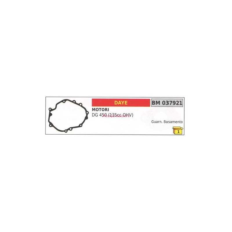 Gasket crankcase DAYE lawnmower mower DG 450 037921