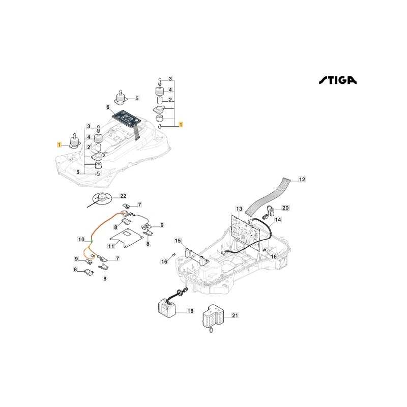 ORIGINAL STIGA a3000 rtk robot cortacésped 381394808/0